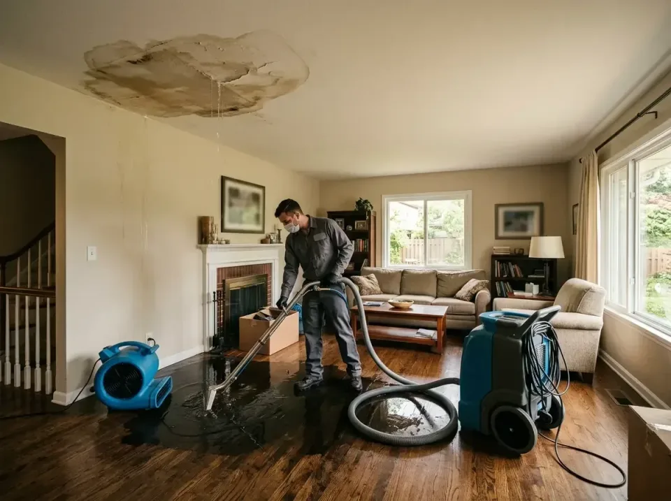 attic-pipe-burst-ceiling-drip-008 — frequently asked questions, Water Damage Restoration & Carpet Care in Cresco, IA